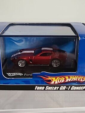 Ford Shelby GR-1 Concept 1:87 Red with Display Case Hot Wheels